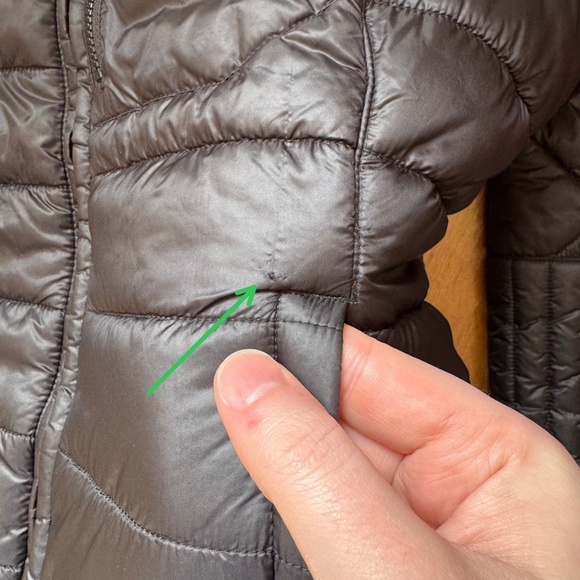 Patagonia Radalie Jacket Black Small Slim Fit Puffer Jacket Windproof S - Picture 6 of 16